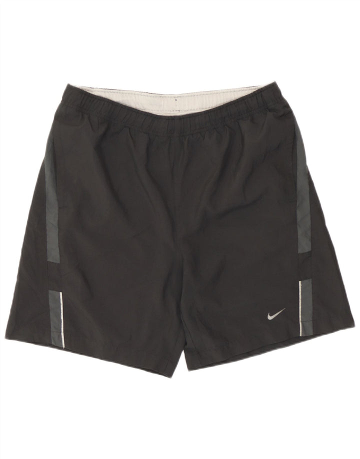 Nike muške sportske kratke hlače srednje crne poliesterske boje
