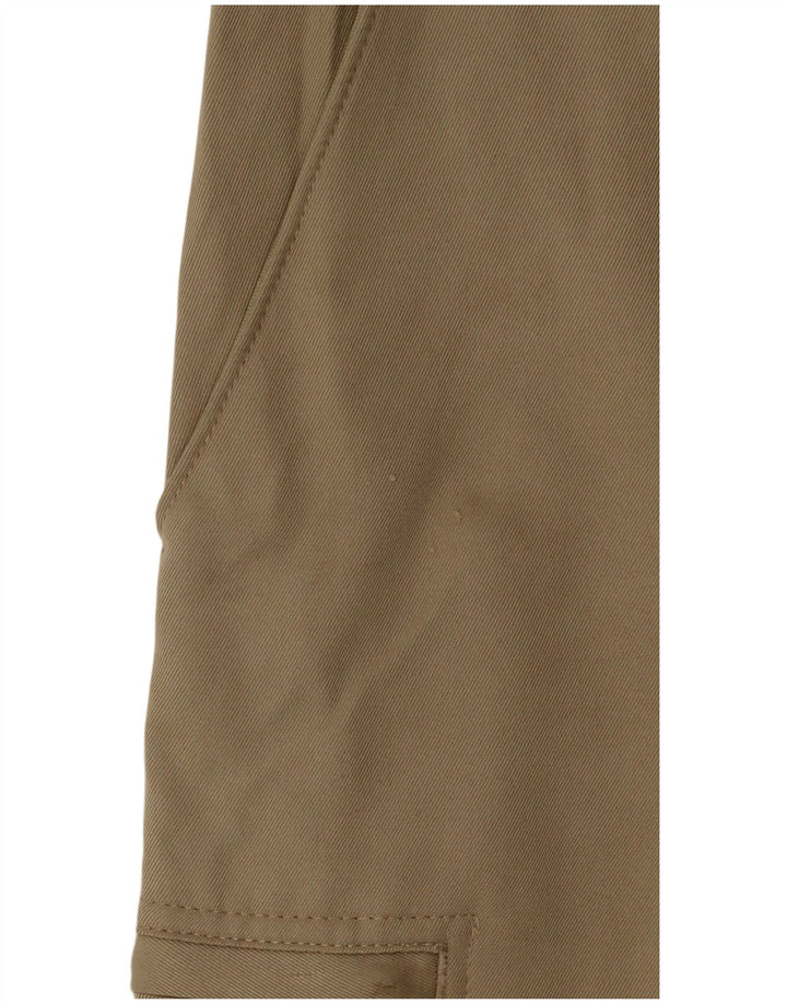 Izod muške klasične kargo kratke hlače W34 veliki kaki poliester