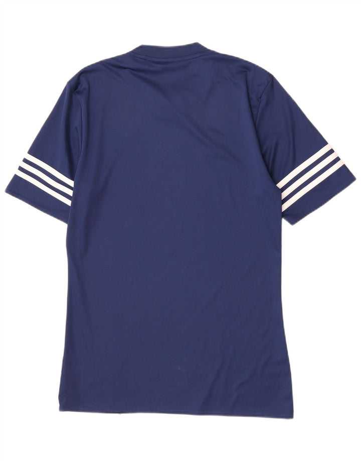 Adidas muška Climalite majica kratkih rukava, mali tamnoplavi poliester