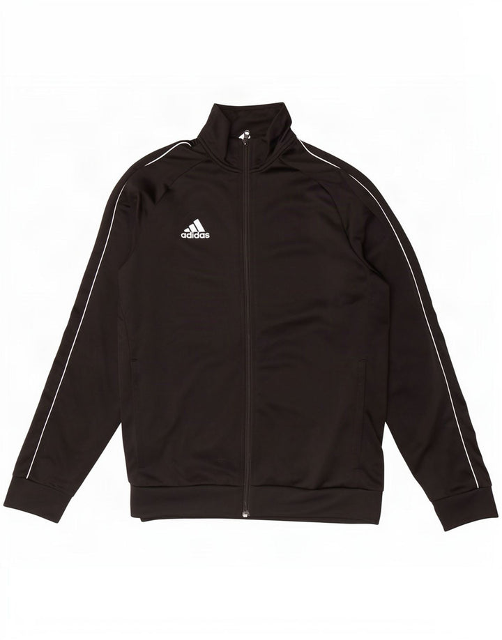 Adidas muška gornja jakna trenirke srednje crne boje od poliestera