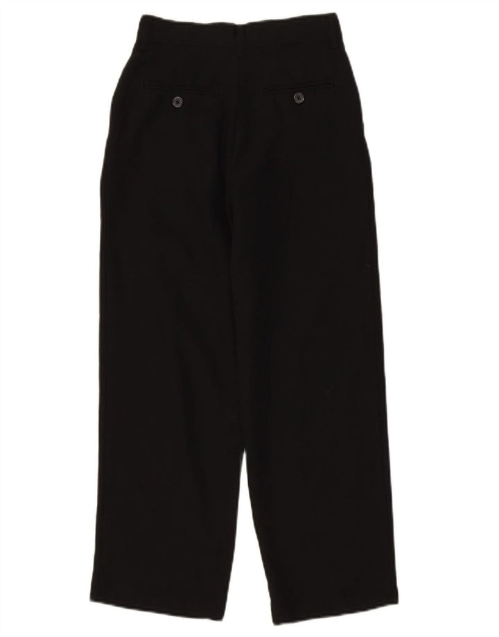 DOCKERS Boys Pegged Chino Trousers 9-10 Years W22 L23 Black Polyester
