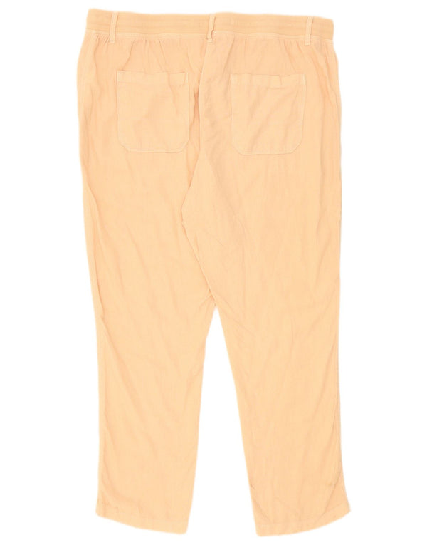 Marks & Spencer ženske uske ležerne hlače UK 16 Large W36 L28 Pink Lan