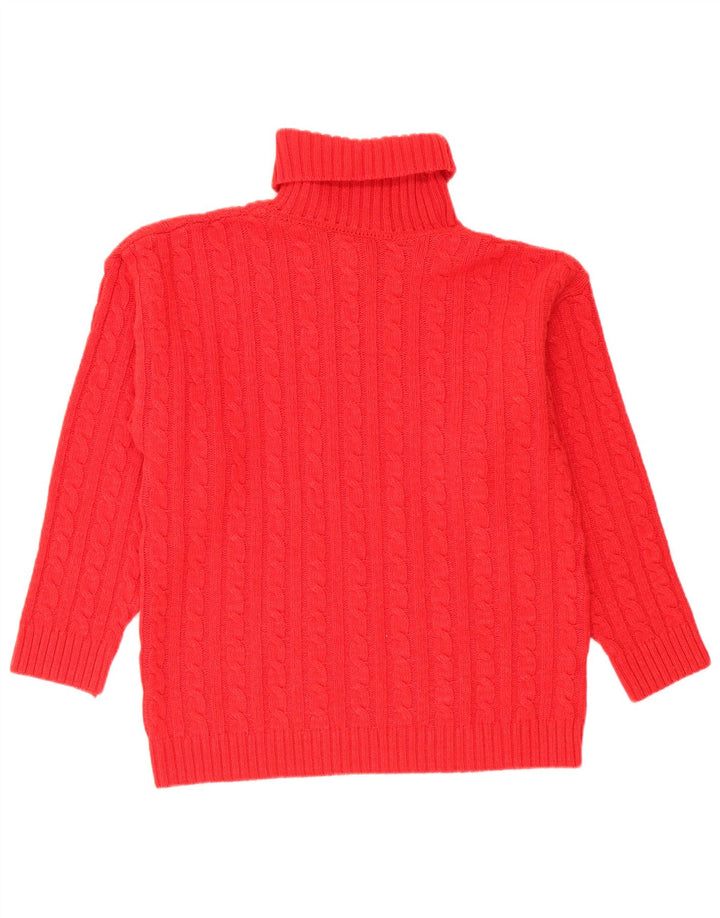North Pole ženski pulover s rol izrezom UK 18 XL crveni