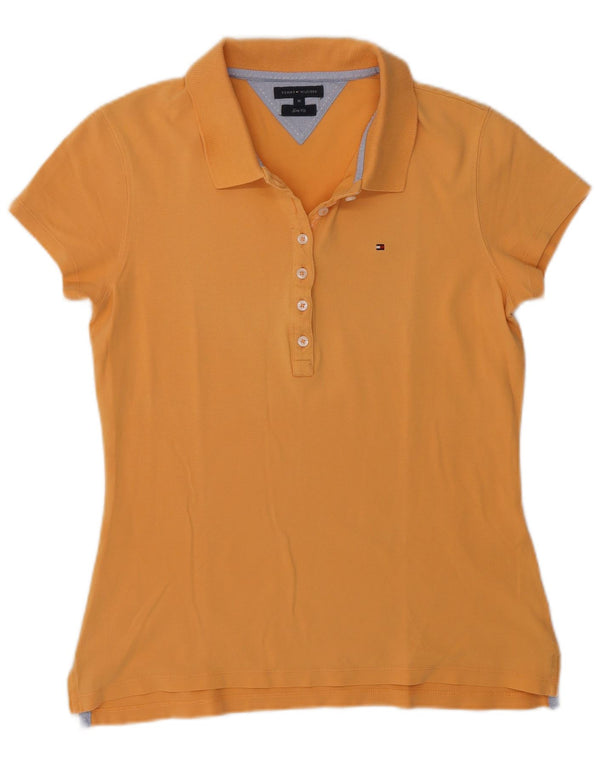Tommy Hilfiger ženska polo majica uskog kroja UK 12 srednje narančasta
