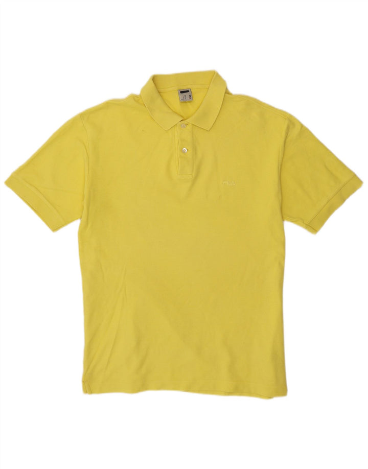 Fila muška polo majica Srednje žuta