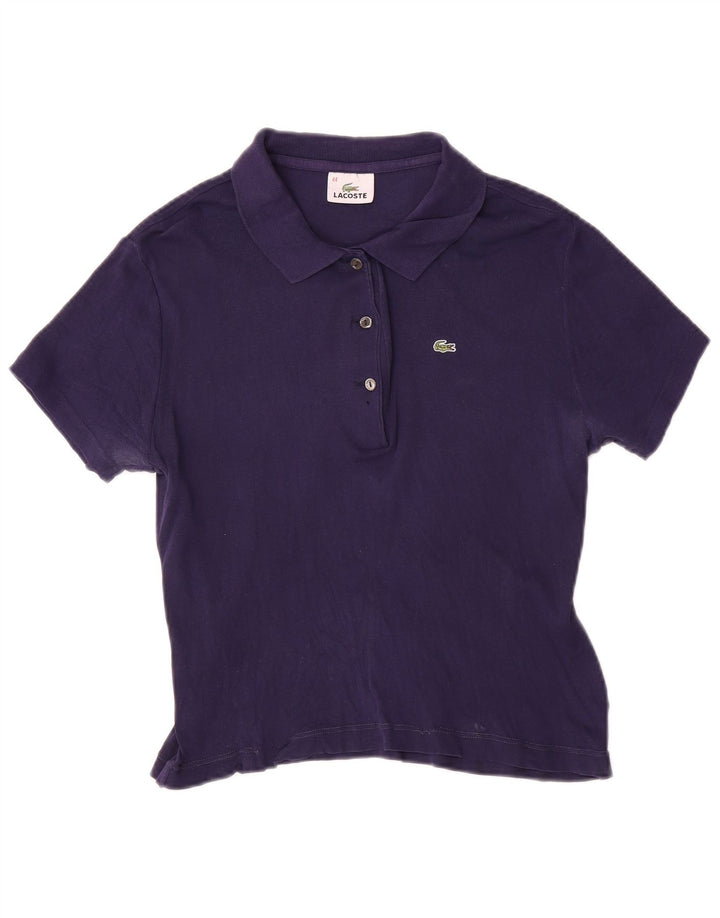 Lacoste ženska kraća polo majica veličina 44 velika tamnoplava