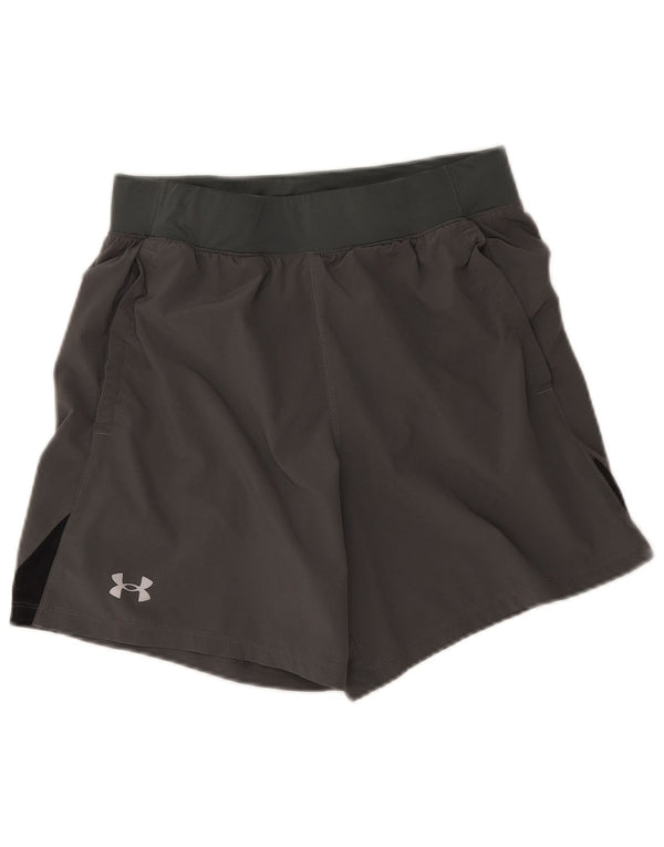 Under Armour muške sportske kratke hlače srednje sive boje od poliestera