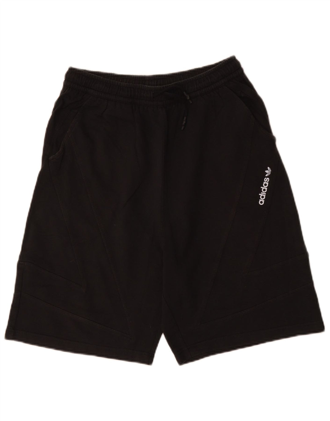 ADIDAS Muške sportske kratke hlače male crne pamučne boje