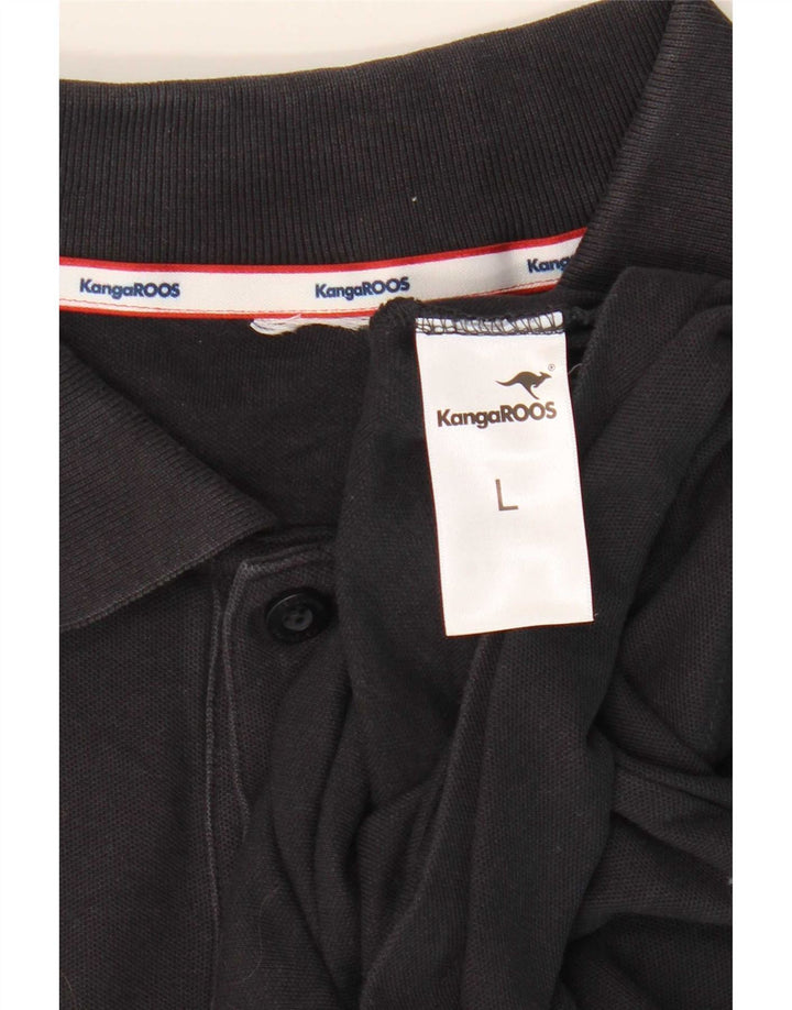 Kangaroos muška polo majica velika tamnoplava pamuk