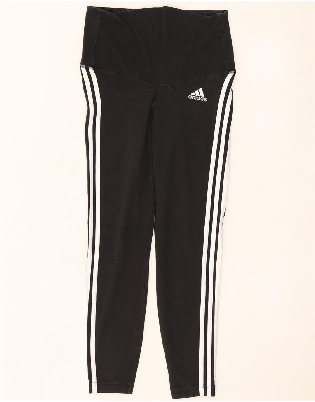 Adidas ženske tajice UK 12/14 Srednje crni pamuk