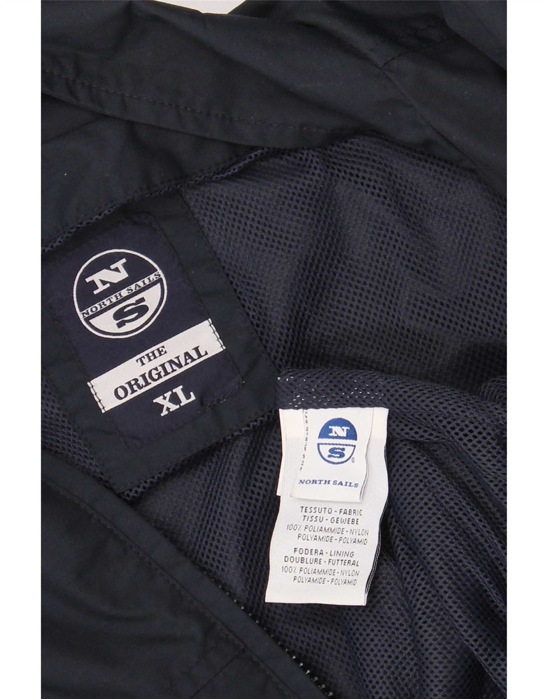 Muška bomber jakna North Sails UK 42 XL tamnoplavi poliamid