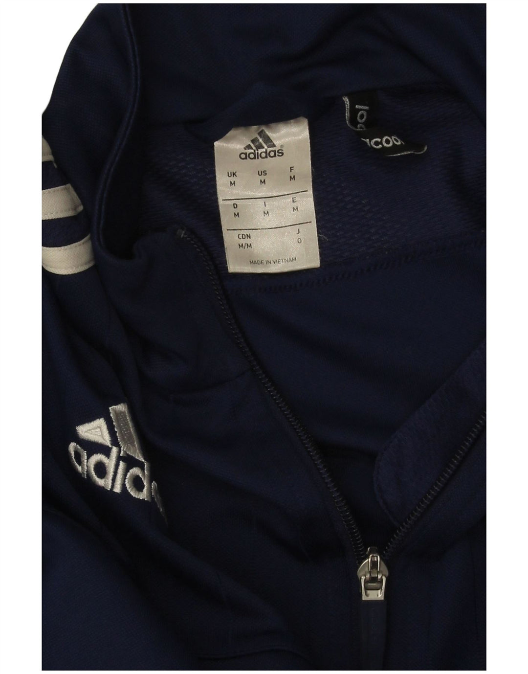 Adidas muška trenirka Climacool gornja jakna srednje tamnoplave boje