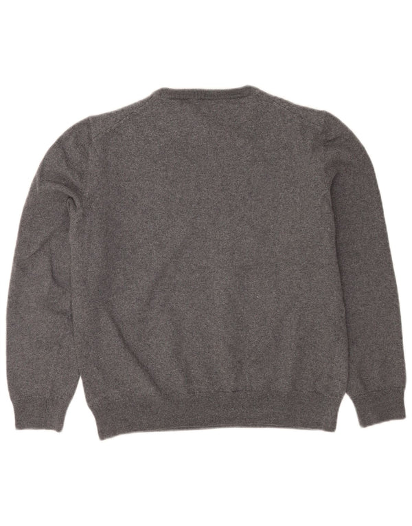 Hugo Boss ženski džemper s okruglim izrezom UK 18 XL siva djevičanska vuna