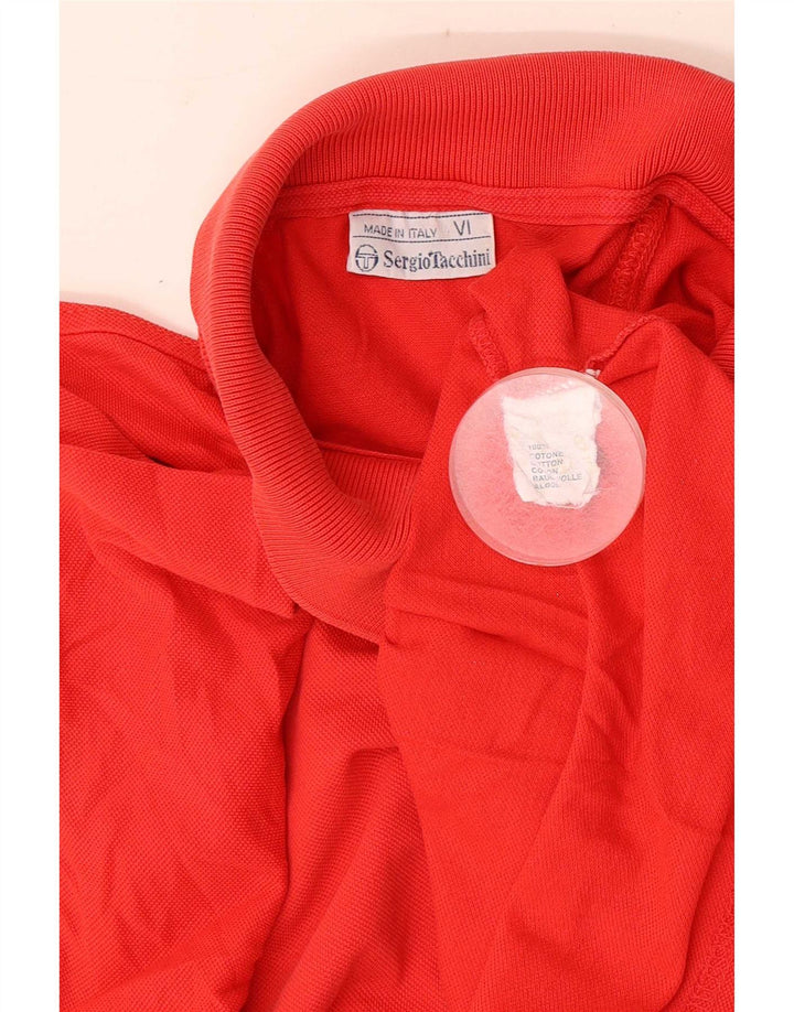 Sergio Tacchini muška polo majica srednje crvene boje od pamuka