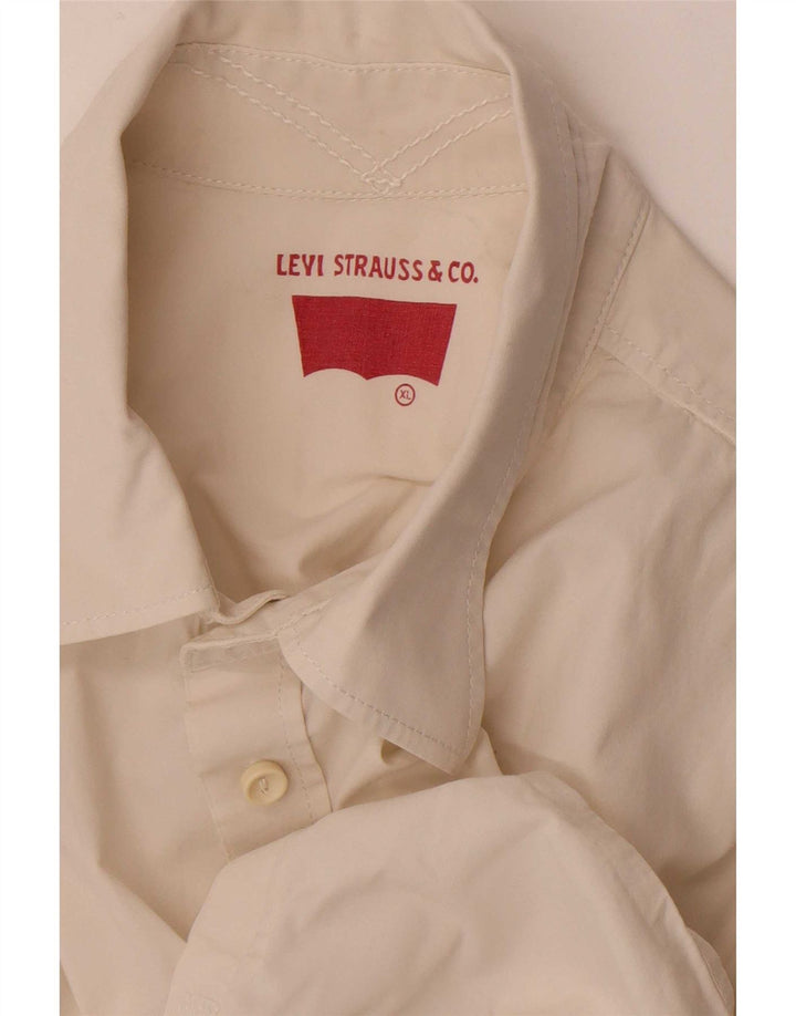 Levi's Regular Fit majica XL Off White