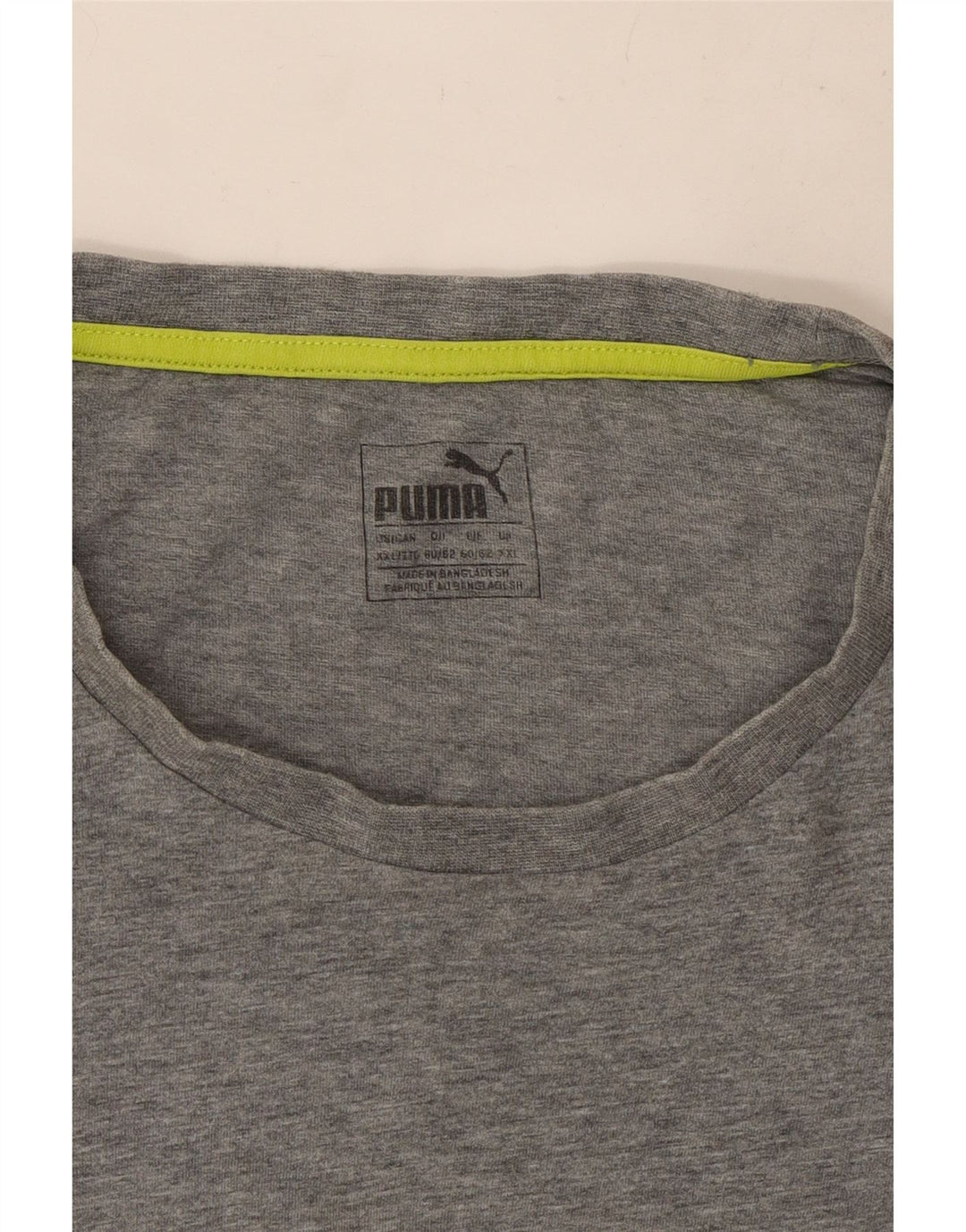 Puma muška majica kratkih rukava s grafičkim motivima 2XL siva s pjegama