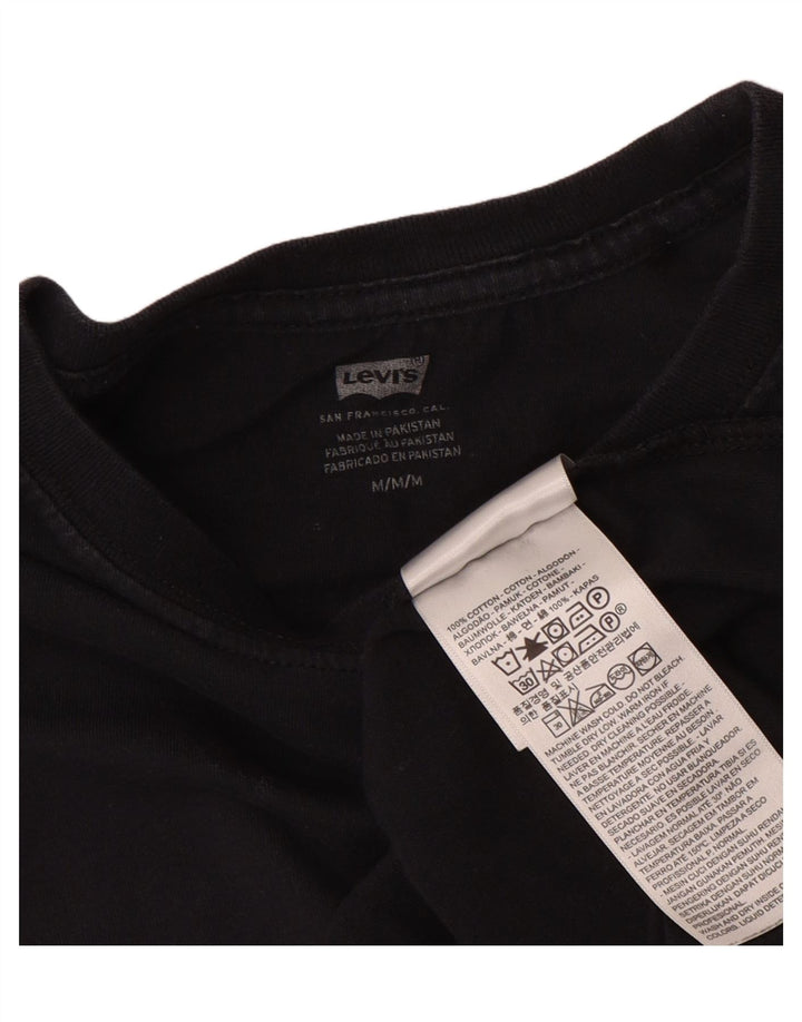 Levi's ženski kratki rukav dugih rukava UK 14 srednje tamnoplavi pamuk