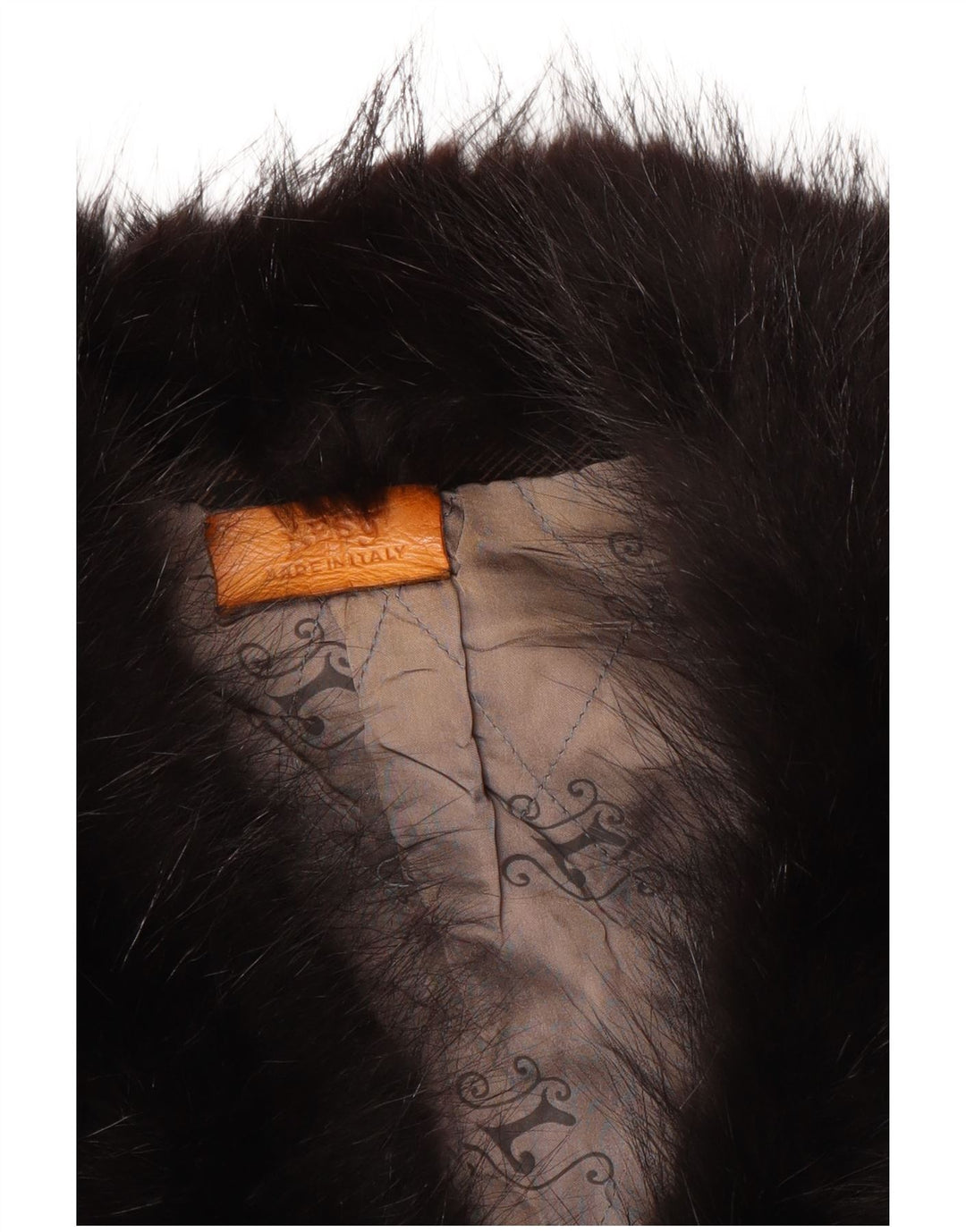 Lesy ženski kaput UK 14 srednje smeđi geometrijski