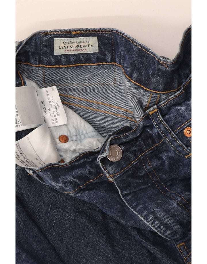 Levi's muške uske traperice W30 L30 plavi pamuk