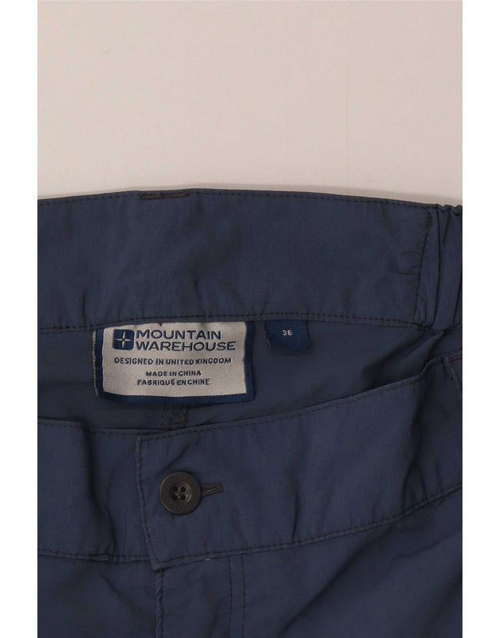Mountain Warehouse Muške Cargo kratke hlače W36 Veliki tamnoplavi najlon