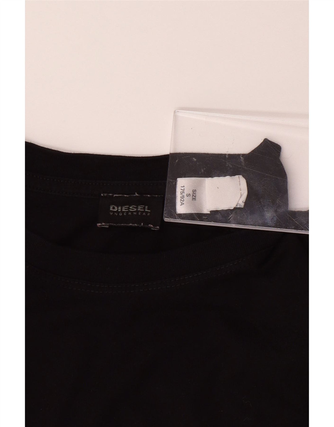 DIESEL Mens T-Shirt Top Small Black Vintage Diesel and Second-Hand Diesel from Messina Hembry 