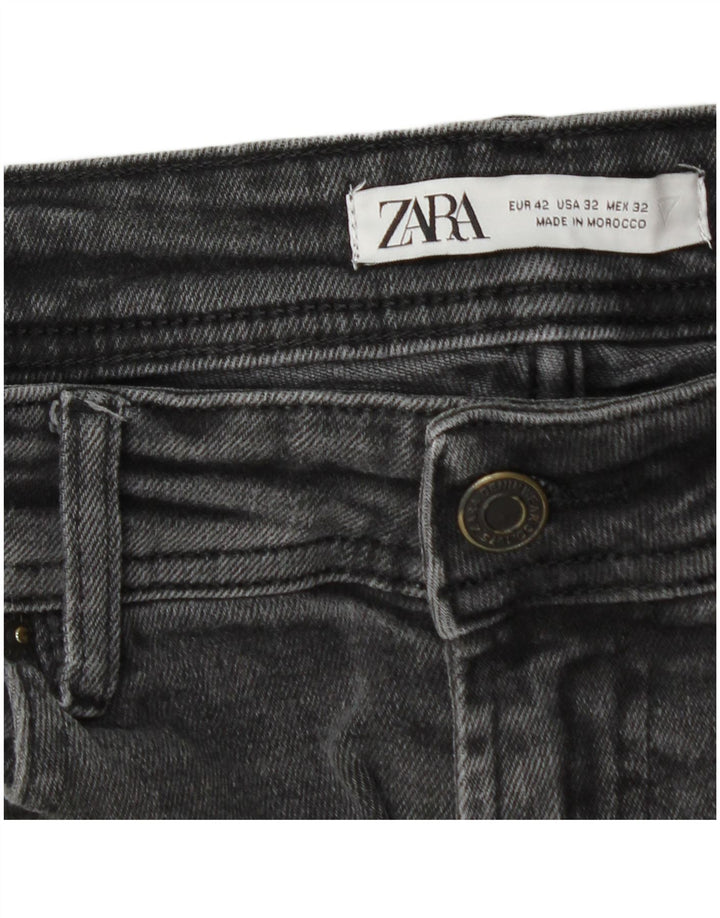 Zara muške sužene traperice EU 42 srednje W32 L30 sive