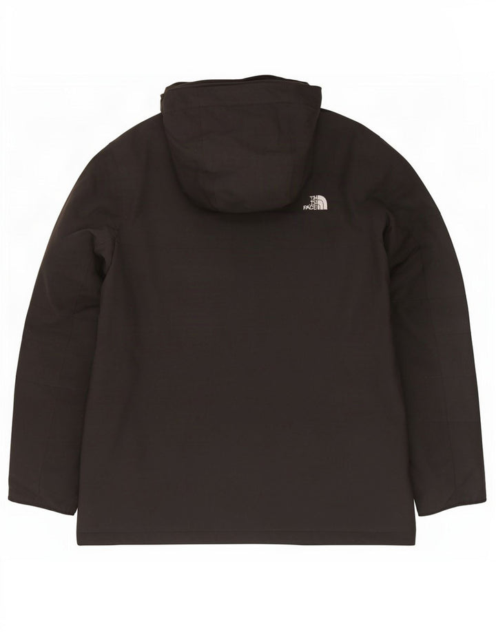 The North Face muška parka jakna s kapuljačom UK 40 veliki crni poliester