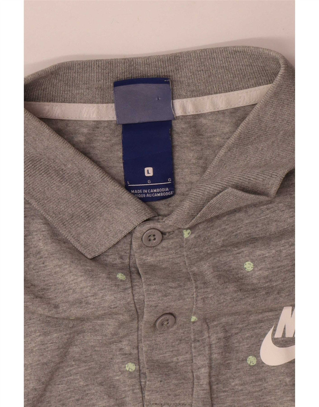 Nike muška polo majica velike sive točkice, pamuk