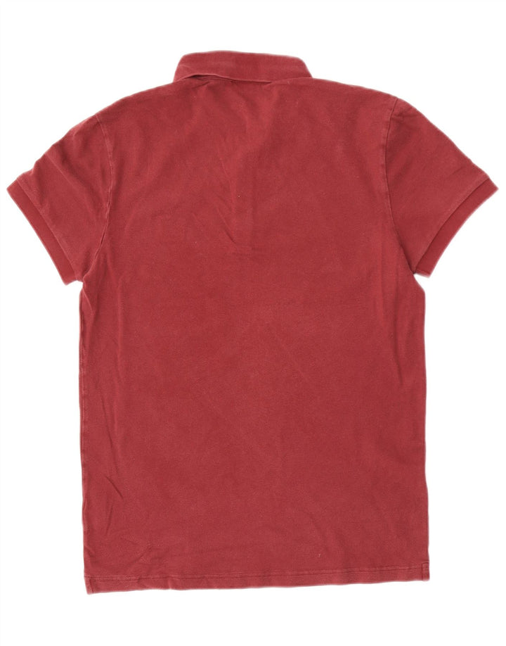 Hugo Boss muška uska polo majica srednje kestenjaste boje