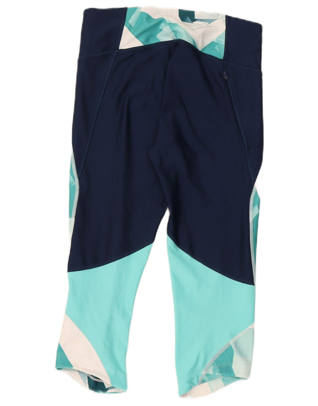 Ženske kompresijske tajice Under Armour UK 12 srednje tirkizne geometrije