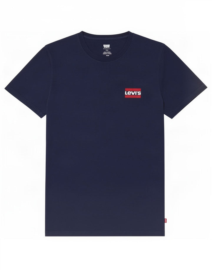 Levi's muška tanka majica kratkih rukava srednje tamnoplavi pamuk