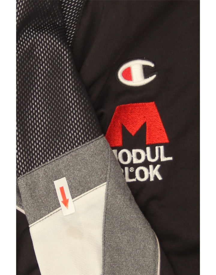 Gornja jakna muške trenirke Champion srednje crne boje