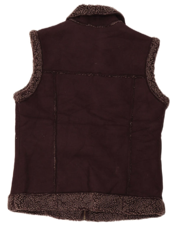 Marks & Spencer ženska šerpa majica UK 12 Srednji bordo poliester