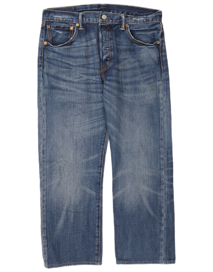 Levi's muške 501 skraćene traperice W34 L25 plave