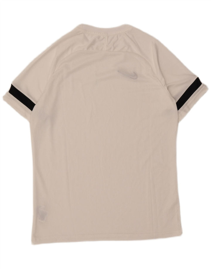 Nike Dri Fit majica kratkih rukava velika bijela poliesterska boja