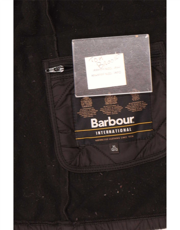 Barbour prošivena jakna za dječake 12-13 godina XL crni poliamid