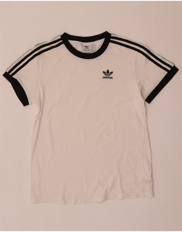 Adidas ženska majica kratkih rukava UK 4 XS bijeli pamuk