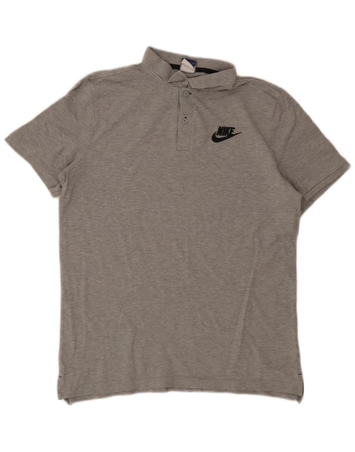 Nike muška polo majica veliki sivi flekasti pamuk