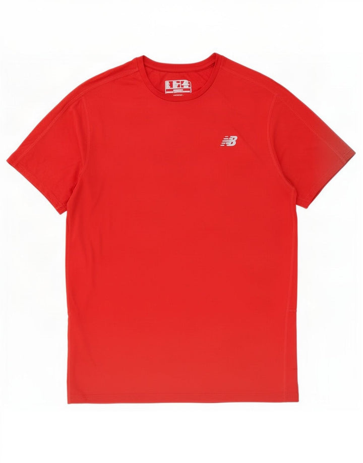 New Balance muška majica kratkih rukava Veliki crveni poliester