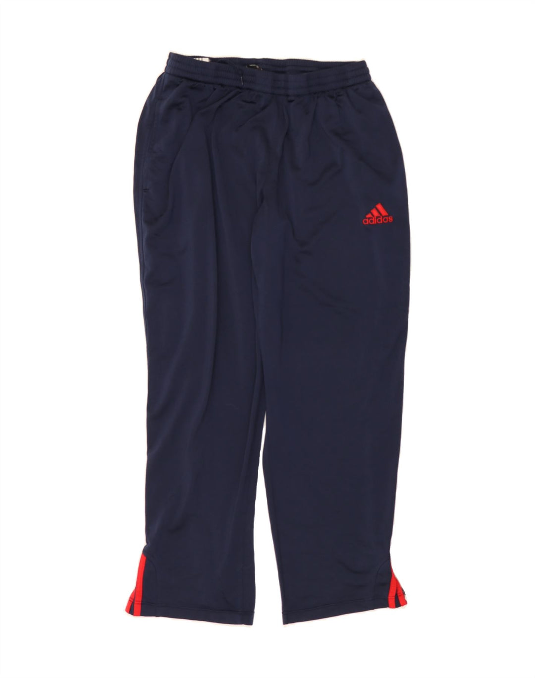 ADIDAS Mens Tracksuit Trousers UK 40/42 Medium  Navy Blue Polyester Vintage Adidas and Second-Hand Adidas from Messina Hembry 