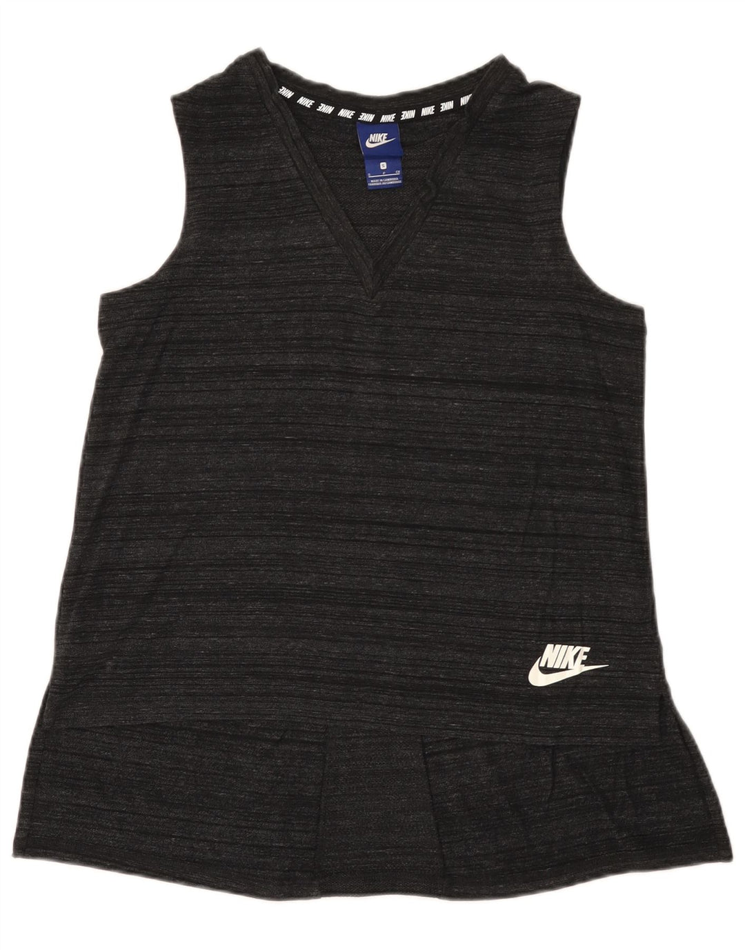 Nike Ženski prsluk Top UK 10 Small Grey Flecked