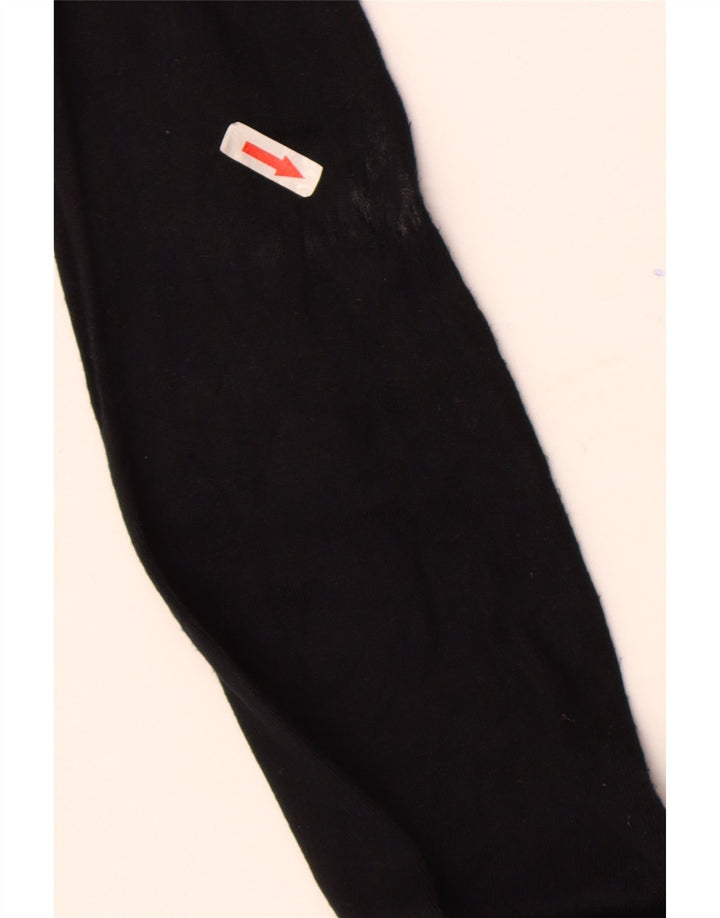 Marks & Spencer ženski prekomjerni kardigan pulover UK 10 Small Black