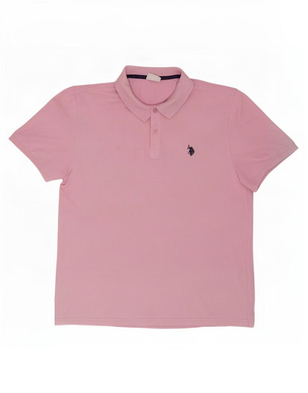 U.S. Polo Assn. Muška košulja XL, ružičasti pamuk