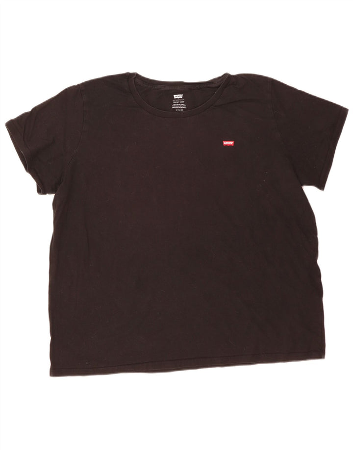 Levi's muška majica kratkih rukava 2XL crni pamuk