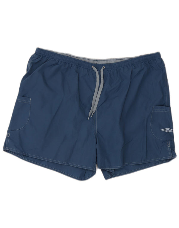 Umbro ženske kratke kupaće hlače UK 18 XL plavi poliester