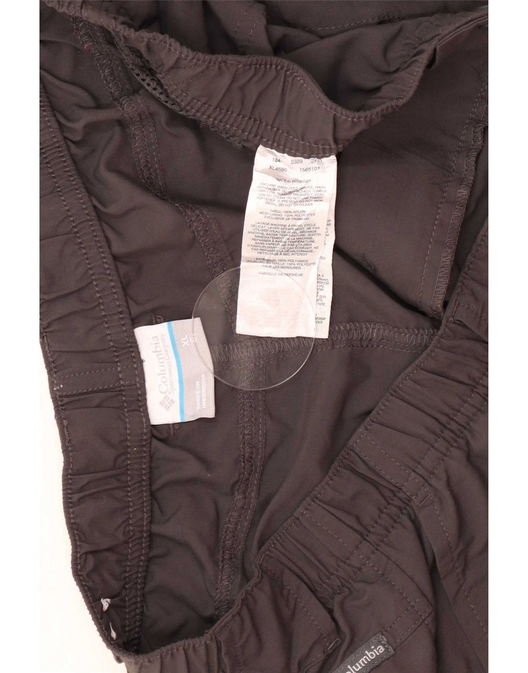 Columbia muške kargo kratke hlače XL W36 crni najlon