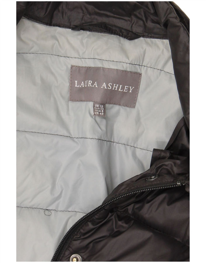 Laura Ashley Ženska podstavljena jakna UK 12 srednje crna