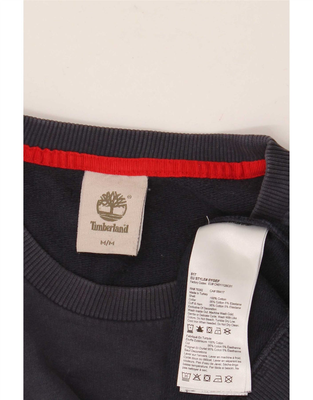 Timberland muška trenirka s grafičkim motivima Srednji tamnoplavi pamuk