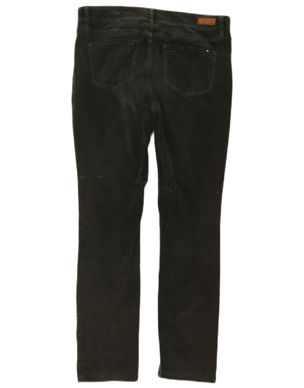 Tommy Hilfiger Ženske uske hlače od samta US 10 Large W36 L30 Kaki