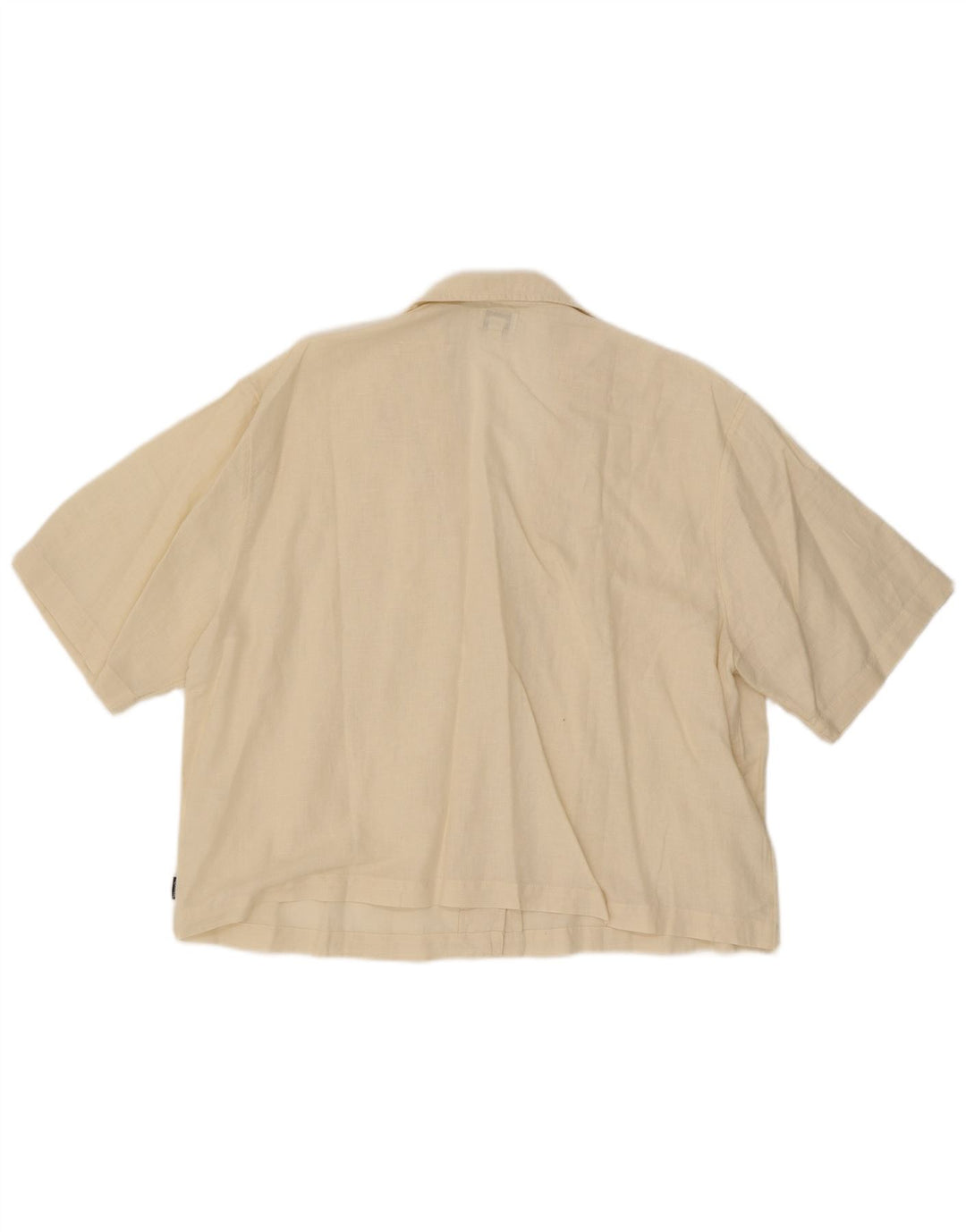 Wrangler ženska prevelika košulja kratkih rukava UK 16 Large Off White